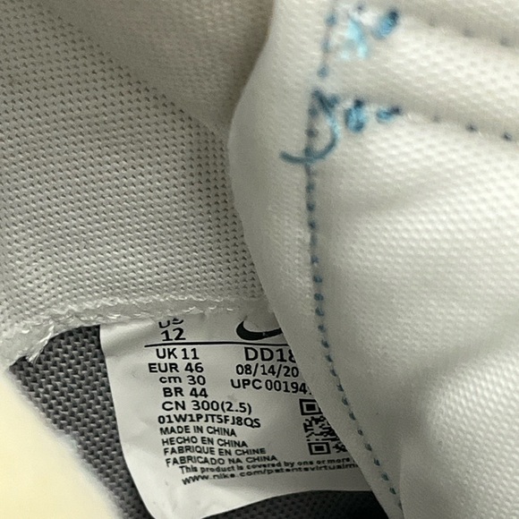 Nike Blazer Low x Sacai "Classic Green" Medium Grey DD1877-001 DS sz 12 Kaws - Picture 7 of 7